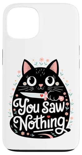 Schwarze Katzen Horror Gothic Halloween Katze Hülle für iPhone 13 Schwarze Katzen Horror Gothic Halloween Katze Hülle für iPhone 13 von Gruselig Unheimliche Katze Halloween Geschenk