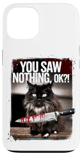 Schwarze Katzen Horror Gothic Halloween Katze Hülle für iPhone 13 Schwarze Katzen Horror Gothic Halloween Katze Hülle für iPhone 13 von Gruselig Unheimliche Katze Halloween Geschenk