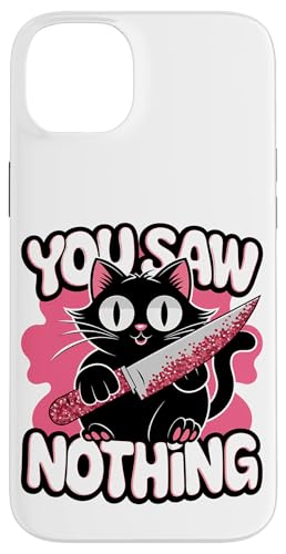 Schwarze Katzen Horror Gothic Halloween Katze Hülle für iPhone 14 Plus Schwarze Katzen Horror Gothic Halloween Katze Hülle für iPhone 14 Plus von Gruselig Unheimliche Katze Halloween Geschenk