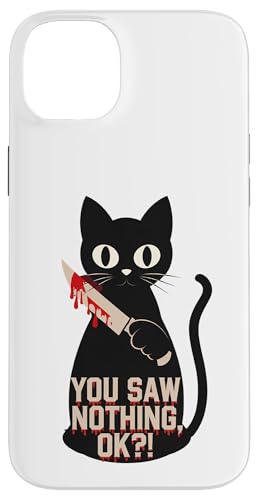 Schwarze Katzen Horror Gothic Halloween Katze Hülle für iPhone 14 Plus Schwarze Katzen Horror Gothic Halloween Katze Hülle für iPhone 14 Plus von Gruselig Unheimliche Katze Halloween Geschenk