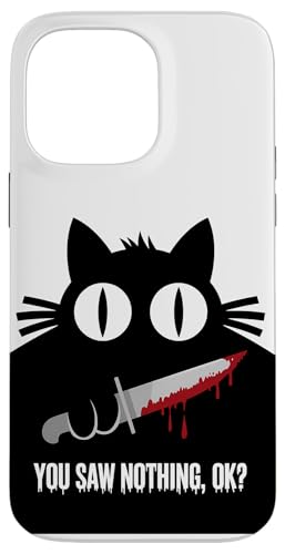 Schwarze Katzen Horror Gothic Halloween Katze Hülle für iPhone 14 Pro Max Schwarze Katzen Horror Gothic Halloween Katze Hülle für iPhone 14 Pro Max von Gruselig Unheimliche Katze Halloween Geschenk