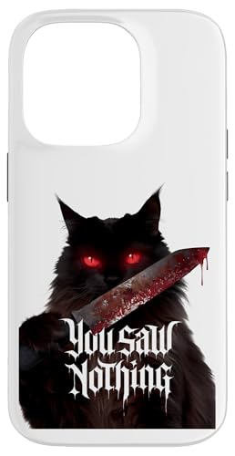 Schwarze Katzen Horror Gothic Halloween Katze Hülle für iPhone 14 Pro Schwarze Katzen Horror Gothic Halloween Katze Hülle für iPhone 14 Pro von Gruselig Unheimliche Katze Halloween Geschenk