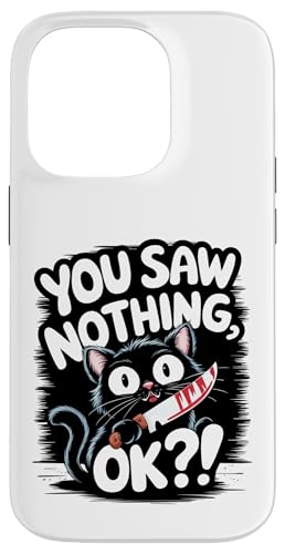 Schwarze Katzen Horror Gothic Halloween Katze Hülle für iPhone 14 Pro Schwarze Katzen Horror Gothic Halloween Katze Hülle für iPhone 14 Pro von Gruselig Unheimliche Katze Halloween Geschenk