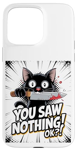 Schwarze Katzen Horror Gothic Halloween Katze Hülle für iPhone 15 Pro Max Schwarze Katzen Horror Gothic Halloween Katze Hülle für iPhone 15 Pro Max von Gruselig Unheimliche Katze Halloween Geschenk
