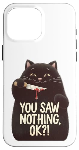 Schwarze Katzen Horror Gothic Halloween Katze Hülle für iPhone 16 Pro Max Schwarze Katzen Horror Gothic Halloween Katze Hülle für iPhone 16 Pro Max von Gruselig Unheimliche Katze Halloween Geschenk