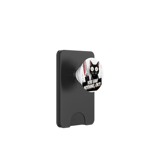 Schwarze Katzen Horror Gothic Halloween Katze PopSockets PopWallet für MagSafe Schwarze Katzen Horror Gothic Halloween Katze PopSockets PopWallet für MagSafe von Gruselig Unheimliche Katze Halloween Geschenk