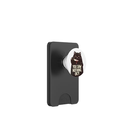 Schwarze Katzen Horror Gothic Halloween Katze PopSockets PopWallet für MagSafe Schwarze Katzen Horror Gothic Halloween Katze PopSockets PopWallet für MagSafe von Gruselig Unheimliche Katze Halloween Geschenk