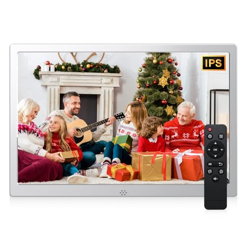 Digitaler Bilderrahmen 12 Zoll Elektronischer Bilderrahmen Metall Hochauflösendes IPS Breitbild Display Kalender/Foto/Video,Digitaler Bilderrahmen Groß unterstützt SD-Karte und USB mit Fernbedienung Digitaler Bilderrahmen 12 Zoll Elektronischer Bilderrahmen Metall Hochauflösendes IPS Breitbild Display Kalender/Foto/Video,Digitaler Bilderrahmen Groß unterstützt SD-Karte und USB mit Fernbedienung von Gsituk
