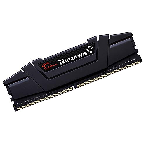 Gskill F4-3200C16S-16GVK Ripjaws V Arbeitsspeicher 16GB (D4 3200, C16, 1,35V) schwarz von G.SKILL