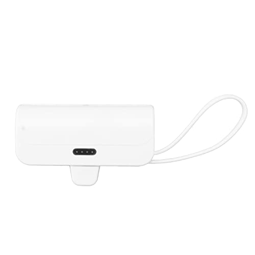 MINI Typ C Tragbares Ladegerät, Multifunktionskabel für iOS -Schnittstelle Typ C 2 in 1 Mini USB C -Stromversorgungsbank für Notfall von Gsycle