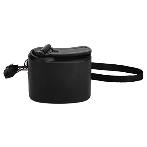 USB-Handkurbel-Handy-Ladegerät, tragbarer Handkurbel-Generator, Hand-Power-USB-Ladegerät, Handy-Notfall-Ladegerät für Outdoor-Wandern, Camping (Schwarz) von Gsycle
