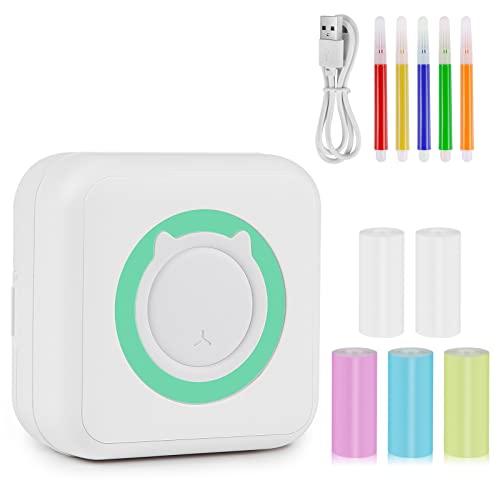 GuKKK Mini Drucker, Mobiler Fotodrucker, Tragbarer Mini Fotodrucker, Wireless Fotodrucker Thermodrucker, Smartphone Bluetooth Drucker, für Lernhilfe,Lernnotizen, Journal, Notizen, Journal, Liste GuKKK Mini Drucker, Mobiler Fotodrucker, Tragbarer Mini Fotodrucker, Wireless Fotodrucker Thermodrucker, Smartphone Bluetooth Drucker, für Lernhilfe,Lernnotizen, Journal, Notizen, Journal, Liste von GuKKK