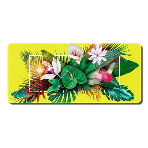 Guangcailun Japanisches Ukiyo e Gaming Desktop Schreibtisch Präzises, minimal gestaltetes Mauspad, rutschfest, für tägliches Gaming, minimal gestaltete Maus, D, 30 * 80 * 0.3 cm von Guangcailun
