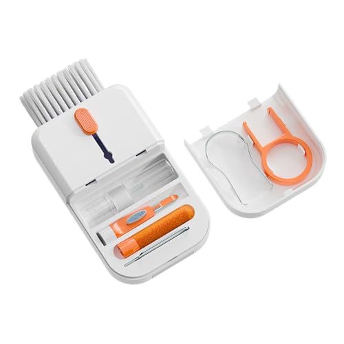 Guangcailun Multifunktionales Reinigungsset reinigt Computertastatur und Kopfhörer gründlich. ABS Multifunktions Reinigungsset sicher, orange Guangcailun Multifunktionales Reinigungsset reinigt Computertastatur und Kopfhörer gründlich. ABS Multifunktions Reinigungsset sicher, orange von Guangcailun