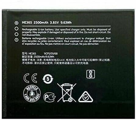 GZXQBHBATT Generic Ersatz Akku Kompatibel mit 1 Plus TA-1111 TA-1123 TA-1127 TA-1130 - HE365 1ICP5/59/68 3.85V,2500mAh von Guangzhou Xuqibaihuojingpin Co.,Ltd