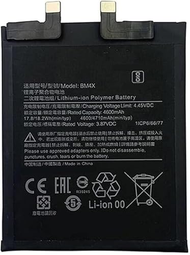 GZXQBHBATT Generic Ersatz Akku Kompatibel mit BM4X Mi 11 M2011K2C M2011K2G Mi 11 5G Mi 11T 1ICP6/66/77 3.8V,4600mAh GZXQBHBATT Generic Ersatz Akku Kompatibel mit BM4X Mi 11 M2011K2C M2011K2G Mi 11 5G Mi 11T 1ICP6/66/77 3.8V,4600mAh von Guangzhou Xuqibaihuojingpin Co.,Ltd
