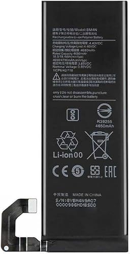 GZXQBHBATT Generic Ersatz BM4N Akku Kompatibel mit Mi 10 5G M2001J2G M2001J2I Mi 10 1ICP6/42/118 3.85V,4680mAh GZXQBHBATT Generic Ersatz BM4N Akku Kompatibel mit Mi 10 5G M2001J2G M2001J2I Mi 10 1ICP6/42/118 3.85V,4680mAh von Guangzhou Xuqibaihuojingpin Co.,Ltd