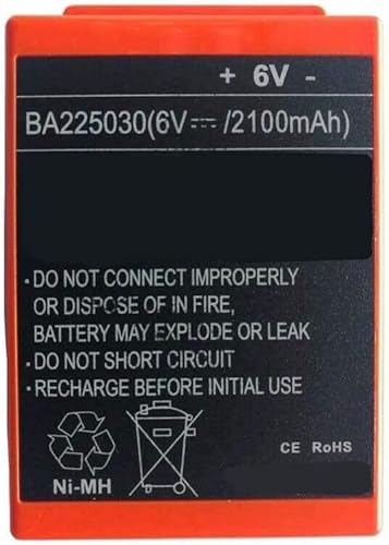 XPANBATT BA225030 Generic Ersatz Akku Kompatibel mit HBC BA205000 BA205030 BA206000 BA206030 BA225030 FUB5AA FuB05AA FuB05XL Linus 6,Radiomatic Eco,Spectrum 1/2/A/B,Techn6V 2100mAh von Guangzhou Xuqibaihuojingpin Co.,Ltd