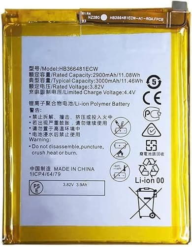 XPANBATT HB366481ECW 1ICP4/64/79 Generic Ersatz Akku Kompatibel mit HB366481 P8 P9 Lite P10 Lite P20 Lite Y6 Y7 8 3.8V 2900mAh XPANBATT HB366481ECW 1ICP4/64/79 Generic Ersatz Akku Kompatibel mit HB366481 P8 P9 Lite P10 Lite P20 Lite Y6 Y7 8 3.8V 2900mAh von Guangzhou Xuqibaihuojingpin Co.,Ltd