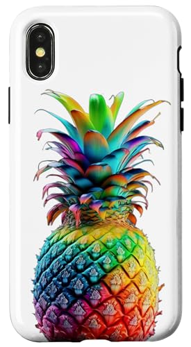 Farbenfroher Regenbogen Hülle für iPhone X/XS Farbenfroher Regenbogen Hülle für iPhone X/XS von Guaripete