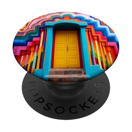 Farbenfroher Regenbogen PopSockets Klebender PopGrip Farbenfroher Regenbogen PopSockets Klebender PopGrip von Guaripete