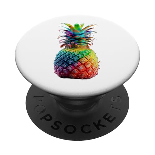 Farbenfroher Regenbogen PopSockets Klebender PopGrip von Guaripete
