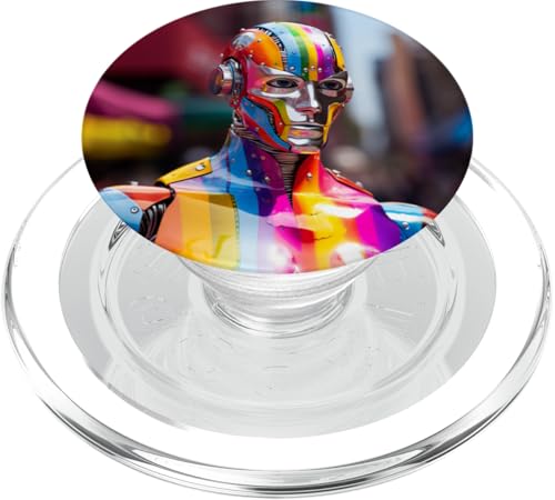 Farbenfroher Regenbogen PopSockets PopGrip für MagSafe Farbenfroher Regenbogen PopSockets PopGrip für MagSafe von Guaripete