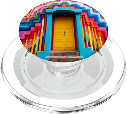 Farbenfroher Regenbogen PopSockets PopGrip für MagSafe Farbenfroher Regenbogen PopSockets PopGrip für MagSafe von Guaripete