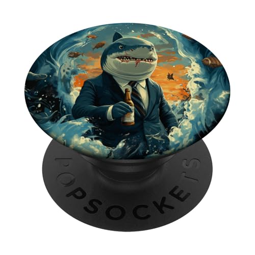 Haie PopSockets Klebender PopGrip von Guaripete