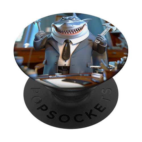 Haie PopSockets Klebender PopGrip von Guaripete