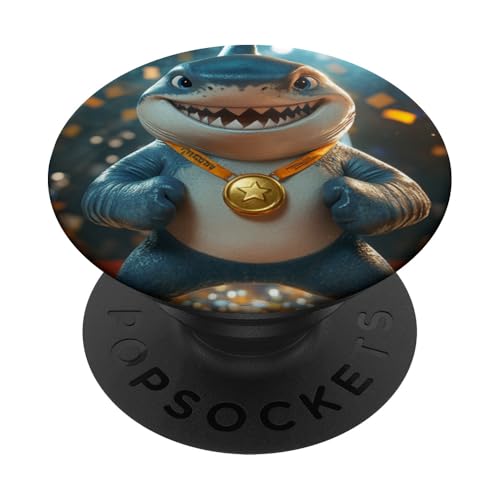 Haie PopSockets Klebender PopGrip Haie PopSockets Klebender PopGrip von Guaripete