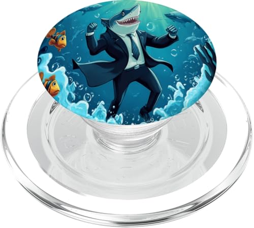 Haie PopSockets PopGrip für MagSafe Haie PopSockets PopGrip für MagSafe von Guaripete