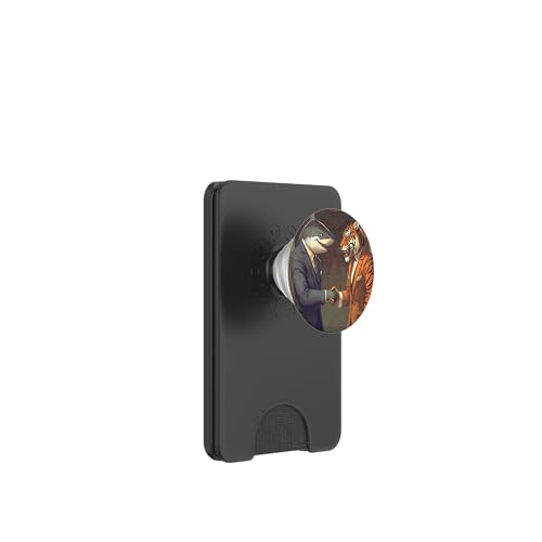 Haie PopSockets PopWallet für MagSafe Haie PopSockets PopWallet für MagSafe von Guaripete