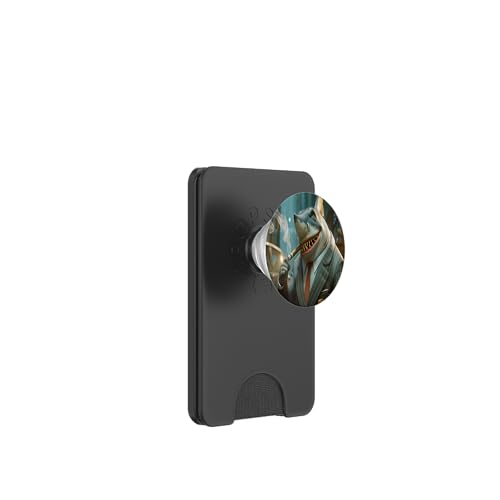 Haie PopSockets PopWallet für MagSafe Haie PopSockets PopWallet für MagSafe von Guaripete