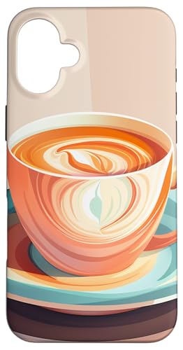 Kaffeeliebhaber Hülle für iPhone 16 Plus Kaffeeliebhaber Hülle für iPhone 16 Plus von Guaripete