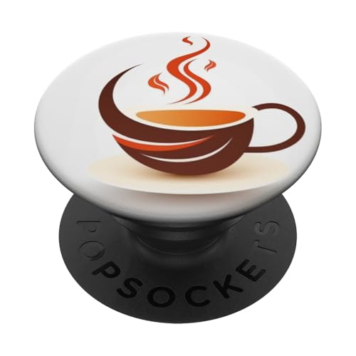 Kaffeeliebhaber PopSockets Klebender PopGrip von Guaripete