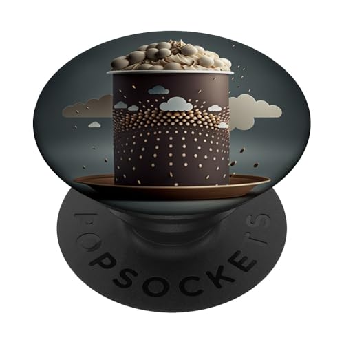 Kaffeeliebhaber PopSockets Klebender PopGrip von Guaripete