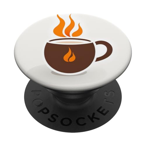 Kaffeeliebhaber PopSockets Klebender PopGrip von Guaripete