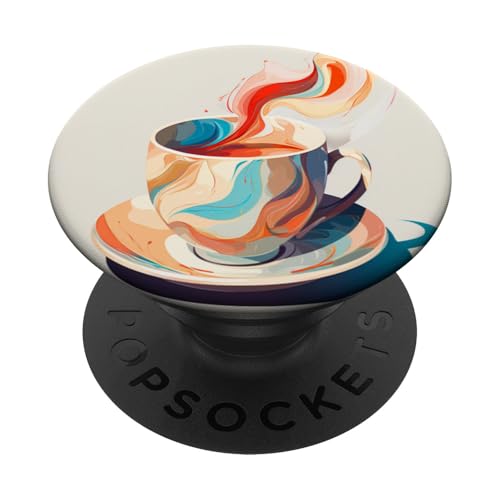 Kaffeeliebhaber PopSockets Klebender PopGrip von Guaripete