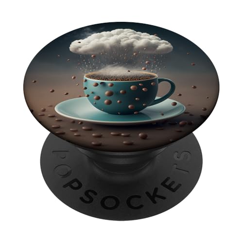Kaffeeliebhaber PopSockets Klebender PopGrip von Guaripete