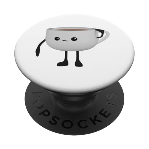 Kaffeeliebhaber PopSockets Klebender PopGrip von Guaripete