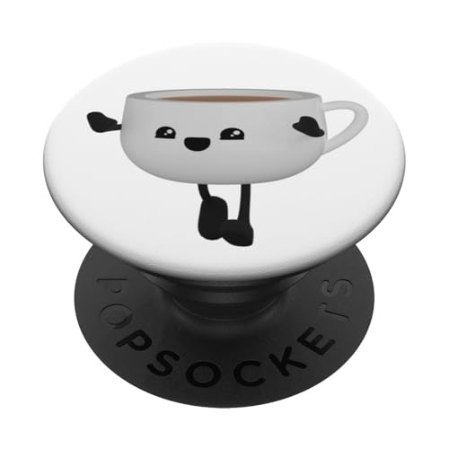 Kaffeeliebhaber PopSockets Klebender PopGrip von Guaripete