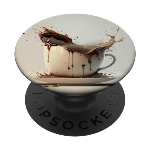 Kaffeeliebhaber PopSockets Klebender PopGrip von Guaripete