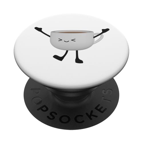Kaffeeliebhaber PopSockets Klebender PopGrip von Guaripete