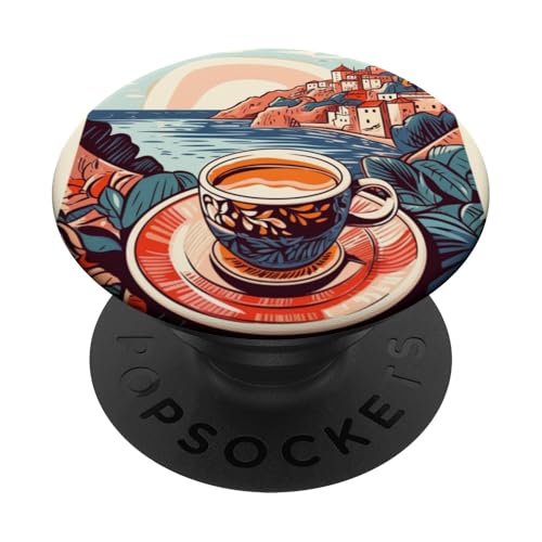Kaffeeliebhaber PopSockets Klebender PopGrip Kaffeeliebhaber PopSockets Klebender PopGrip von Guaripete