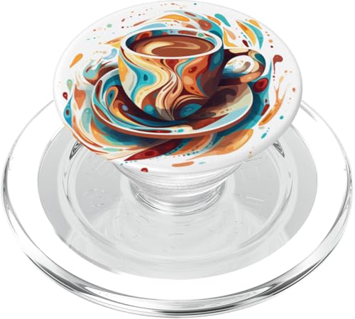 Kaffeeliebhaber PopSockets PopGrip für MagSafe von Guaripete