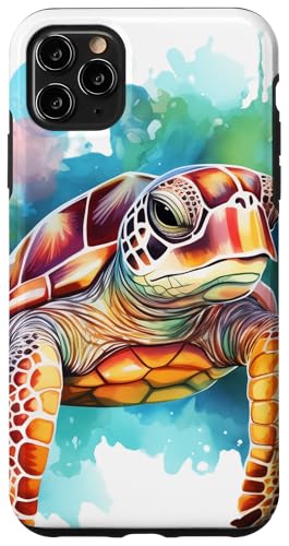 Meeresschildkröten Hülle für iPhone 11 Pro Max von Guaripete