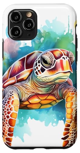 Meeresschildkröten Hülle für iPhone 11 Pro von Guaripete