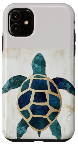Meeresschildkröten Hülle für iPhone 11 von Guaripete
