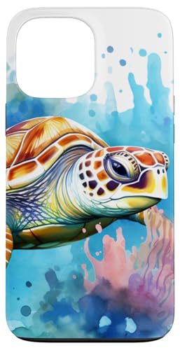 Meeresschildkröten Hülle für iPhone 13 Pro Max von Guaripete